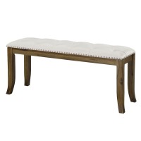 Linen Studded Bench (BNCH07)