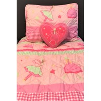 Pink Fairy Twin Bedding Set (BS12)