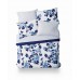 Blue/White Floral Queen Bedding (BSQ22)