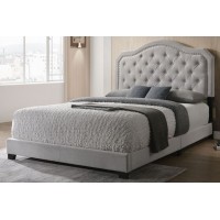 Studded Tuffed Queen Headboard (HB-QN17)