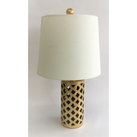 Gold Damask Lamp (LMP26)