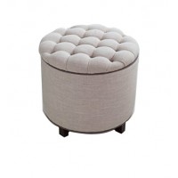 Tufted Round Ottoman (OT05)