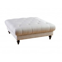 Cream Tufted Ottoman (OT06)