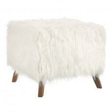 Faux Fur Ottoman (OT08)