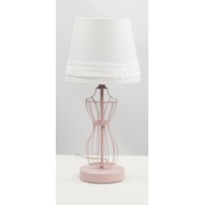 Pink and White Lamp (LMP13)