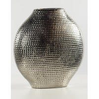 Wide Silver Vase (VS07)