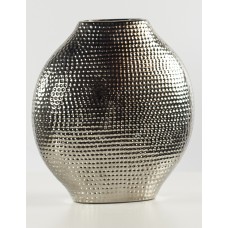 Wide Silver Vase (VS07)